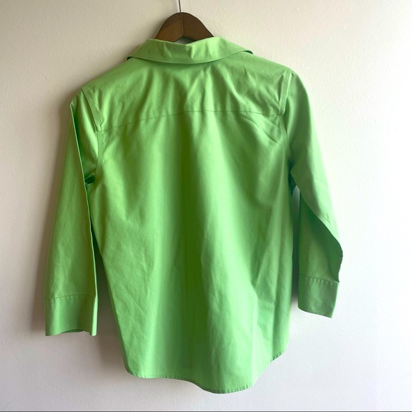 Eddie Bauer Women’s Blouse Wrinkle Resistant 3/4 Sleeve NWOT - Picture 2 of 3